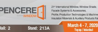 We will be at EURASIA WINDOW 2020!